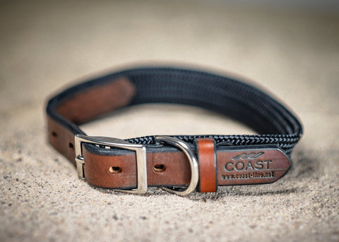Rope & Leather Collar
